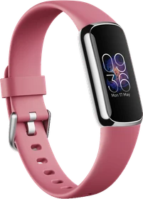 Fitbit Luxe Aktivitäts-Tracker orchid/platinum stainless steel