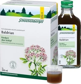 Salus Schoenenberger Baldrian Naturreiner Heilpflanzensaft, 600ml (3x 200ml)