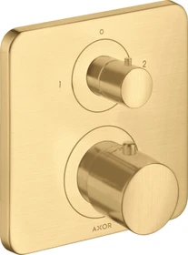 Hansgrohe Axor Citterio M Thermostat mit Ab- und Umstellventil brushed gold optic