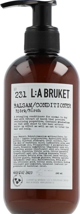 L:A Bruket No 231 Björk/Birch Conditioner, 240ml