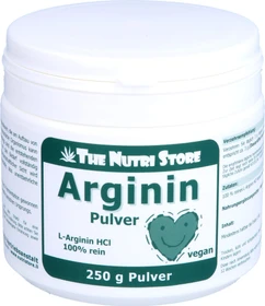 The Nutri Store Arginin HCl 100% rein Pulver, 250g