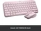 Logitech MX Keys Mini, rosa, LEDs weiß, Logi Bolt, Rose, USB/Bluetooth, US Vorschaubild