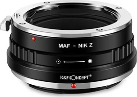 K&F Concept Adapter für Minolta A / Sony A Objektiv auf Nikon Z
