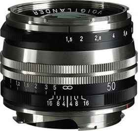 Voigtländer Nokton VM 50mm 1.5 Vintage Line asphärisch II SC für Leica M bicolor