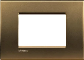 Bticino Livinglight Abdeckrahmen 1-fach, bronze