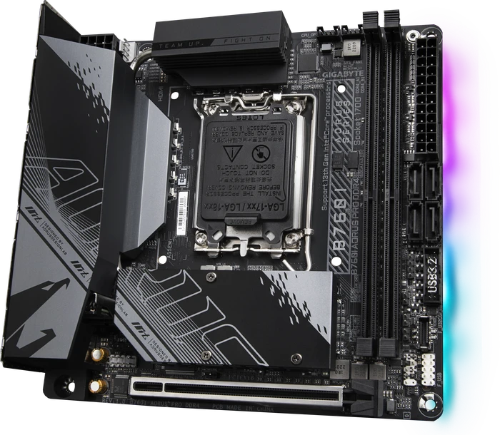 GIGABYTE B760I AORUS Pro DDR4 (Intel 1700)
