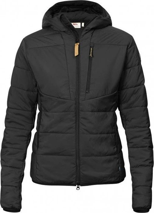 Fjällräven Keb Padded Hoodie Funktionsjacke schwarz (Damen)