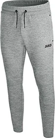 Jako Premium Basics Trainingshose lang hellgrau/meliert (Damen)