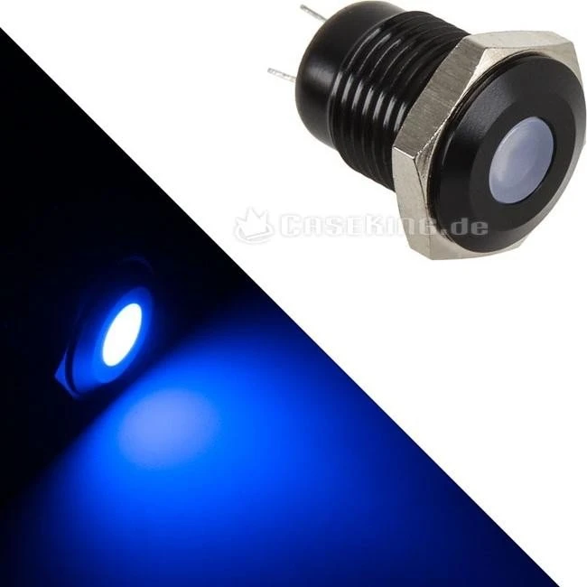 Lamptron LED Blackline, blau beleuchtet
