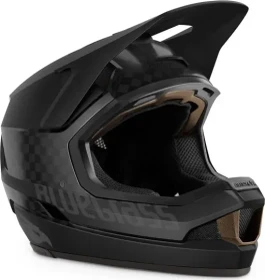 Bluegrass Legit Carbon Fullface-Helm black matt
