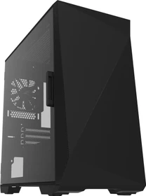 Zalman Z1 Iceberg_Black, schwarz, Glasfenster