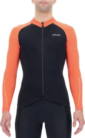 UYN Granfondo Trikot langarm blackboard/ibis (Herren)