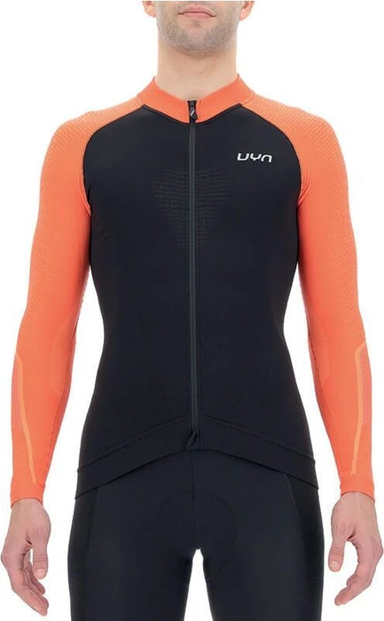 UYN Granfondo Trikot langarm blackboard/ibis (Herren)