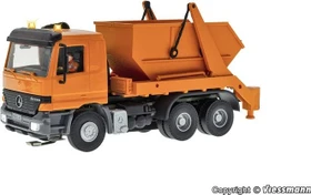 Viessmann - Spur H0 - CarMotion - MB ACTROS 3-achs Absetzkipper mit Rundum leuchten, kommunalorange