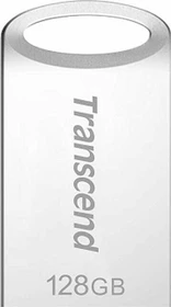 Transcend JetFlash 710 128GB silber, USB-A, USB 3.2 Gen 1×1