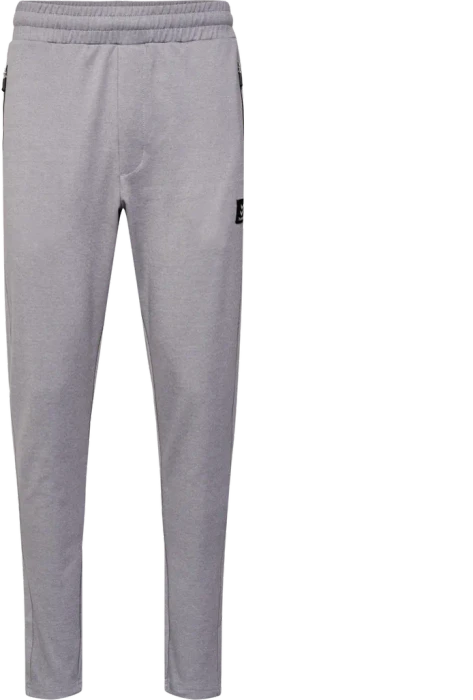 hummel MT Interval Tapered Trainingshose lang grey melange (Herren)