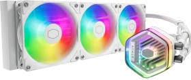 Cooler Master MasterLiquid 360 Atmos White ARGB, weiß
