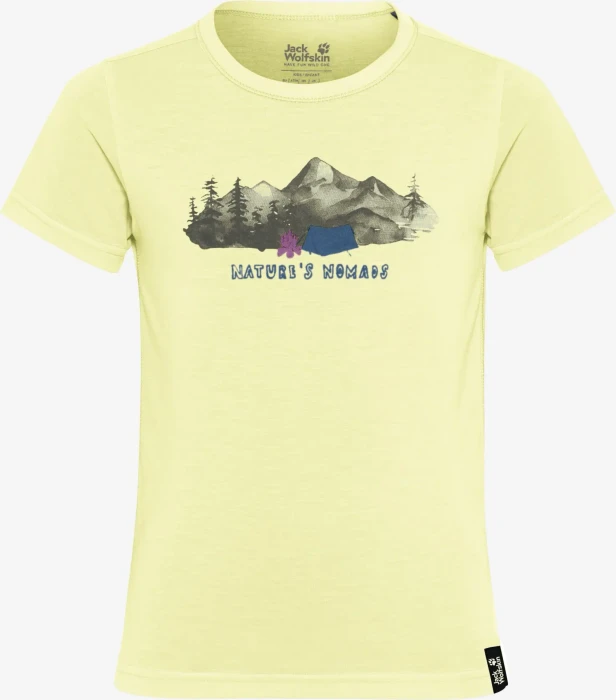 Jack Wolfskin Hiking Graphic Funktionsshirt kurzarm daisy (Junior)