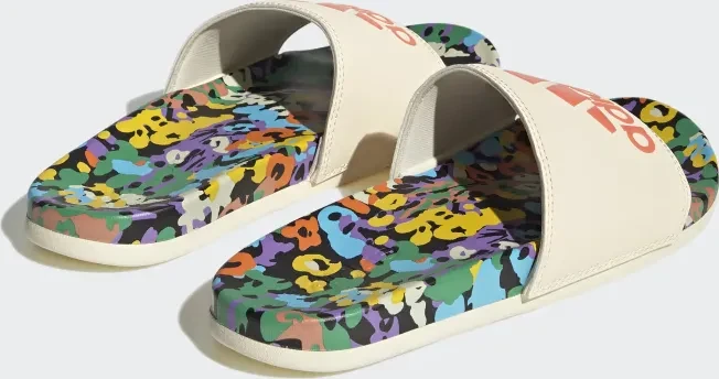 adidas Comfort Adilette ecru tint/coral fusion (Damen)