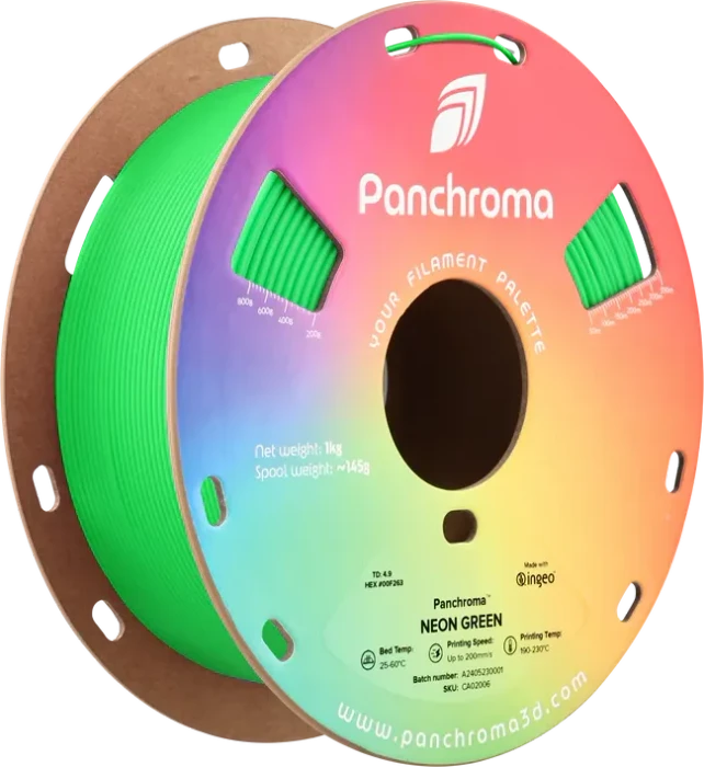 Polymaker Panchroma Neon, grün, Spule, 1.75mm, 1.00kg