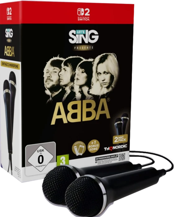 Let's Sing ABBA inkl. 2 Mikrofone (Switch 2)