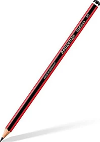 Staedtler Tradition 110 Bleistift 4B graphit, schwarz/rot