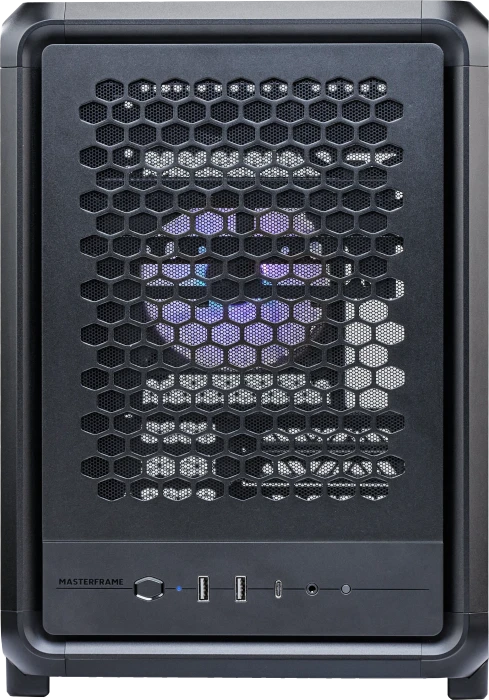 Cooler Master MasterFrame 400 Mesh, schwarz, Glasfenster