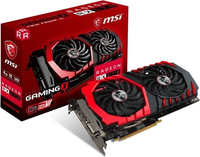 MSI Radeon RX 570 Gaming X 4G, 4GB GDDR5, DVI, 2x HDMI, 2x DP