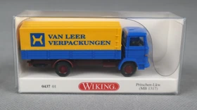 Wiking Klassik Edition Pritschen-Lkw (MB 1317) Van Leer