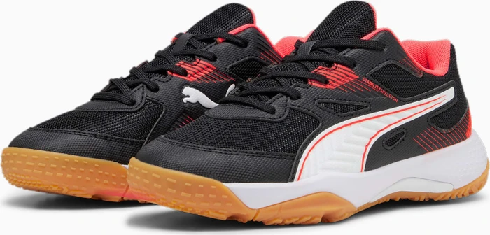 Puma Solarflash II puma black/fire orchid/puma white/gum (Junior)