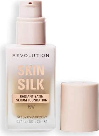 Revolution Beauty Skin Silk Radiant Satin Serum Foundation F9, 23ml