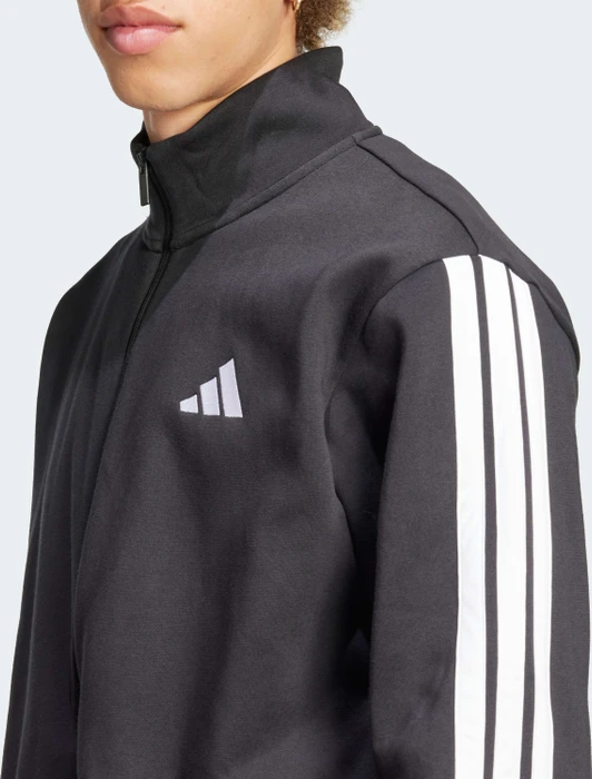 adidas Sportswear Basic 3-Streifen Trainingsanzug schwarz (Herren)