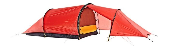 Hilleberg Anjan 3 GT Tunnelzelt rot