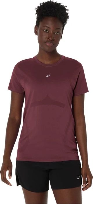 Asics Road Seamless SS Laufshirt kurzarm rot (Damen)