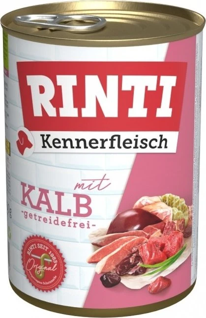 Finnern Rinti Kennerfleisch Kalb, 9.60kg (24x 400g)