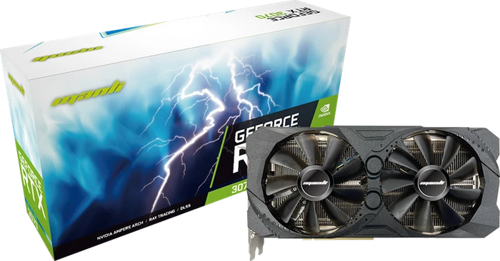 Manli GeForce RTX 3070 (LHR), 8GB GDDR6, HDMI, 3x DP