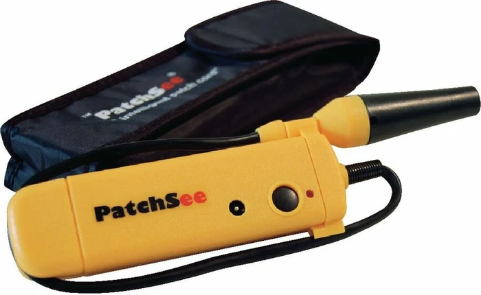 PatchSee PRO-PatchLight Leuchtwerkzeug mit Ladegerät, rot leuchtend
