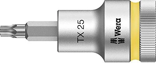 Wera 8767 C HF Zyklop Torx Steckschlüssel 1/2", T25x60mm