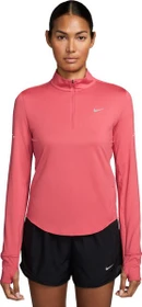 Nike Swift Dri-FIT UV 1/4-Zip Laufshirt langarm sea coral (Damen)
