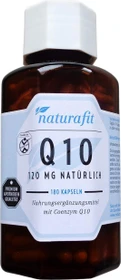 naturafit Q10 120mg natürlich Kapseln, 180 Stück