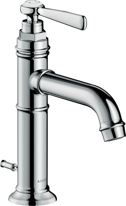 Hansgrohe Axor Montreux Einhebel-Waschbeckenarmatur 100 mit Hebelgriff und Ablauffernbedienung chrom