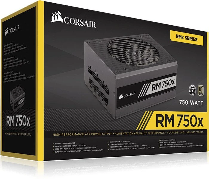 Corsair RMx Series RM750x 750W, ATX 2.4