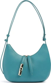 Furla Goccia S Schultertasche amatore blue