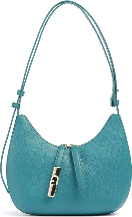 Furla Goccia S Schultertasche amatore blue