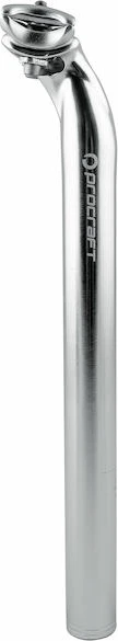 Procraft Classic 2-Bolt 27.2mm/400mm 0mm Setback Sattelstütze silber