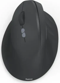 Hama EWM-600L Ergonomic Vertical Mouse, schwarz, Linkshänder, USB/Bluetooth