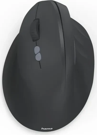 Hama EWM-600L Ergonomic Vertical Mouse, schwarz, Linkshänder, USB/Bluetooth
