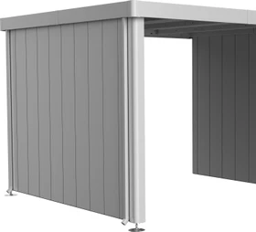 Biohort Seitenwand für Neo 3A-3D Seitendach silber-metallic