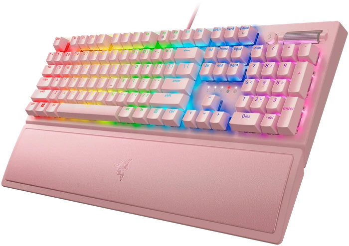 Razer BlackWidow V3 Quartz Pink, Razer GREEN, USB, US