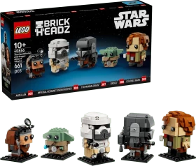 LEGO BrickHeadz - The Mandalorian and Grogu: Verbündete und Bösewichte